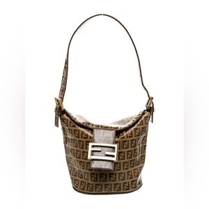Fendi Zucchino Monogram Bucket Bag